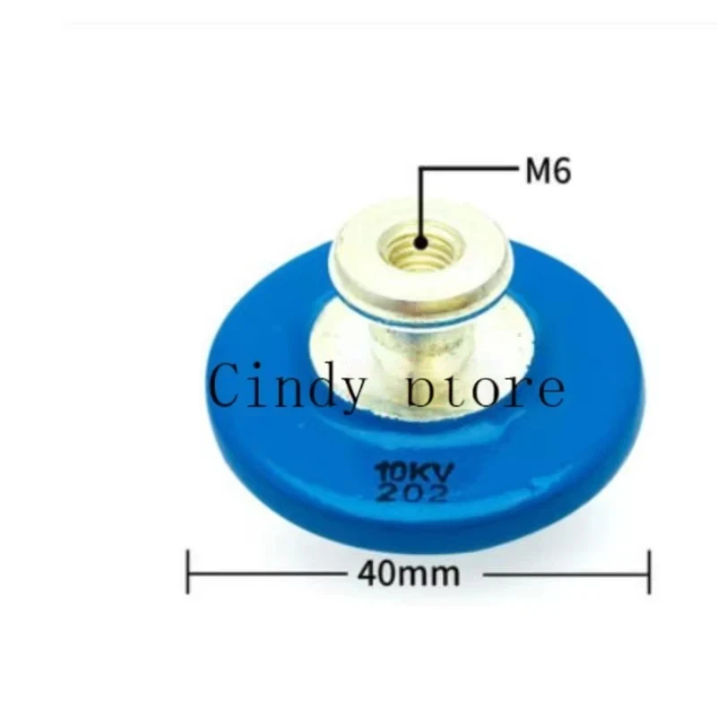 1PC High Voltage Ceramic Doorknob Capacitor  1N0M 102 202 3KV 222 6KV 10KV 1000/2000/2200PF view 3