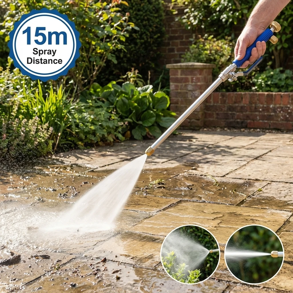 

Мощный пистолет для мойки автомобилей и сада, насадка-распылитель для шланга, для полива и очистки, высоконапорный распылитель воды