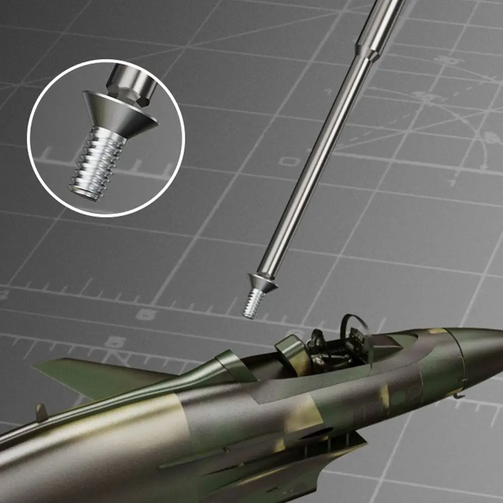 High Quality High-speed Steel Hex Screwdriver Tool Multi-specification Hex Type Screwdriver Repair Tools Airplane Model
