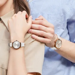 Julius Lady Women's Watch Japan Quartz Fashion Clock Simple Hours Real Leather Lovers Girl's Birthday Valentine Gift No Box