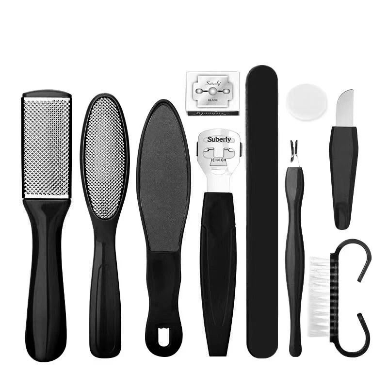 Foot Rub 10 in 1 to Remove Dead Skin Callus Scraping Foot Planer Foot Sharpener Foot Skin Planer Foot Board File Pedicure Tool image 2