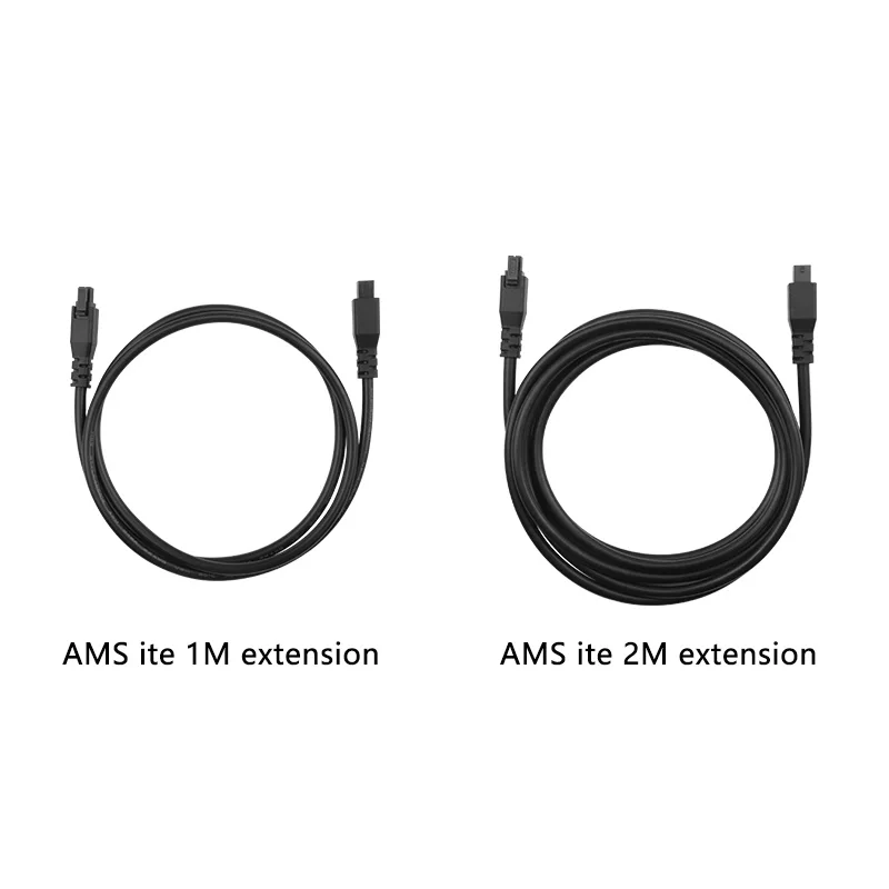 1pcs Bambu Lab AMS Lite 1M 2M 4-pin Extension Cable For A1/A1mini 3D Printer