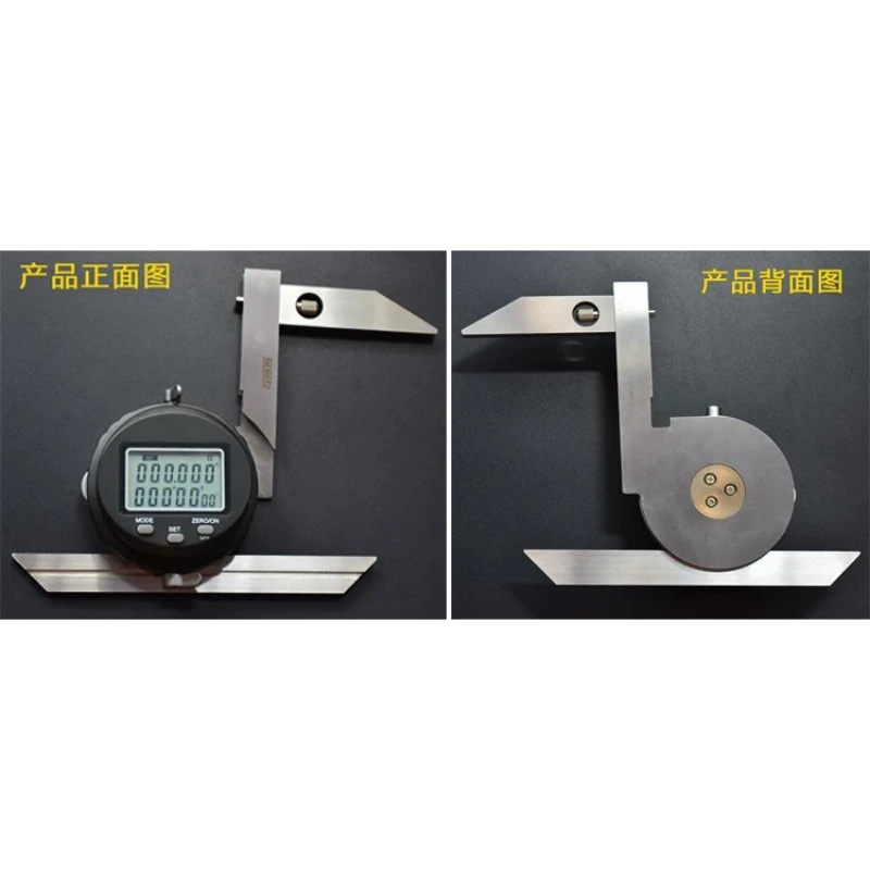 Stainless Steel High-precision Electronic Digital Display Universal Angle Ruler Angle Gauge 360 ° Included Angle Protractor