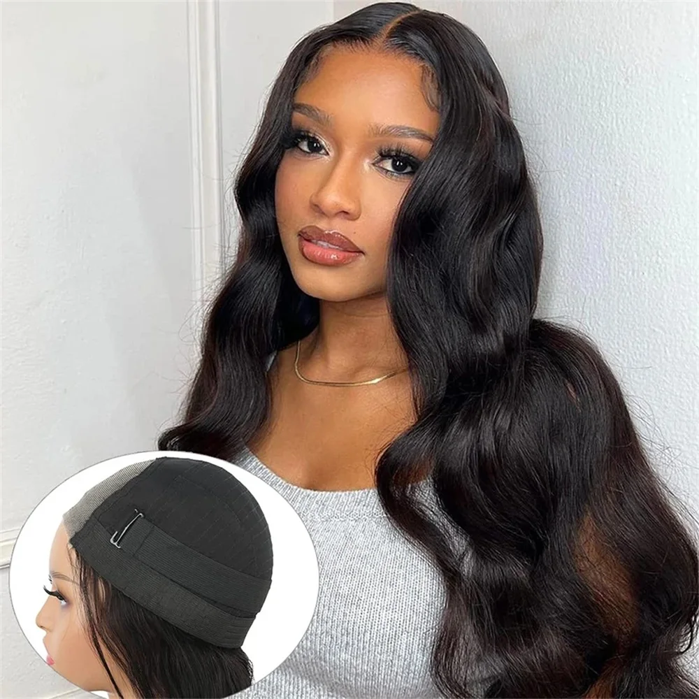 Pre Cut Glueless Wig Human Hair Ready To Wear 6x4 5x5 Lace Closure Wig Pre-plucked Brazilian Body Wave 13X4 13x6 Lace Front Wigs