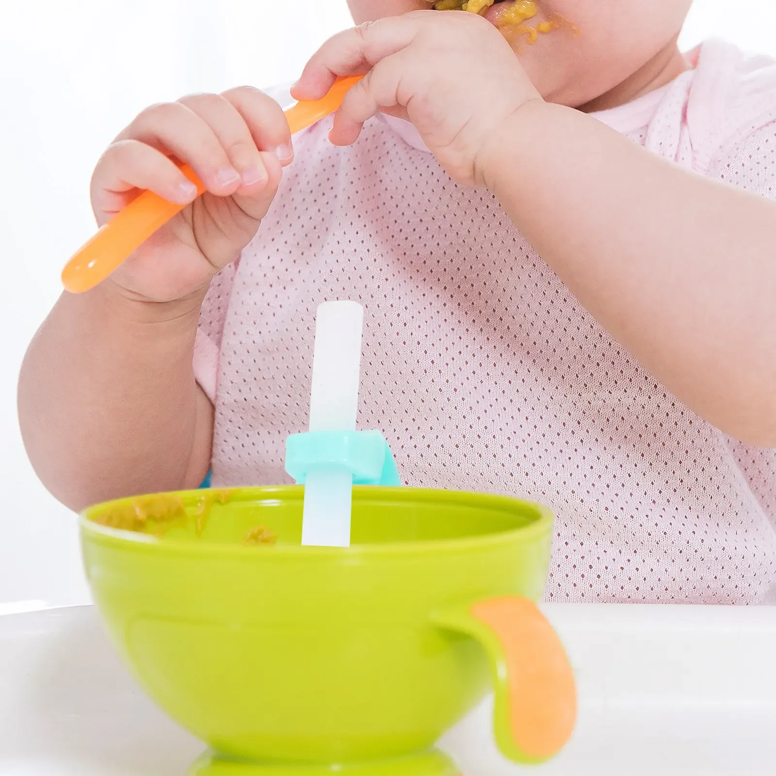 Extended and Upgraded Baby Snap Straw To Help Children Drink Soup Baby Complementary Food To Drink Congee Straw Water Cup Straw