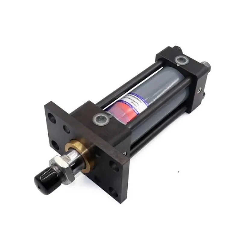 اسطوانة هيدروليكية CJT70 CJT140 قضيب اسطوانة قضيب مربع اسطوانة ثنائية الاتجاه #3