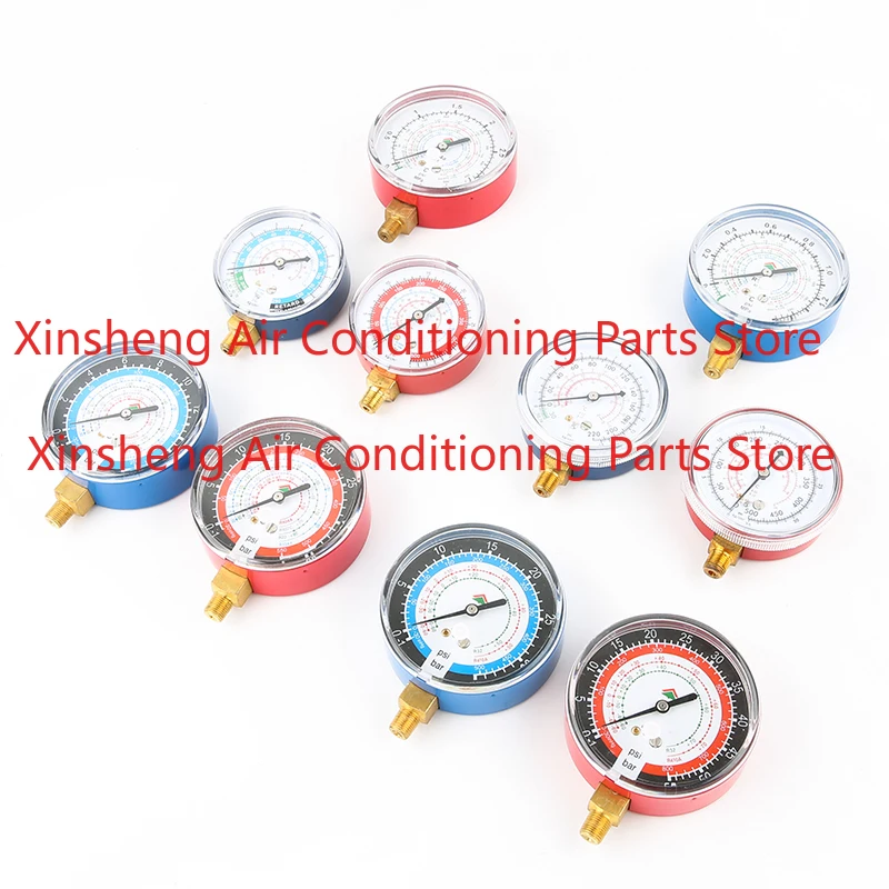 Household  Air Condition Fluorine Cool Gas Meter Valve High Low Pressures Manifold Gauges Set for R410a R134a R22 R404a