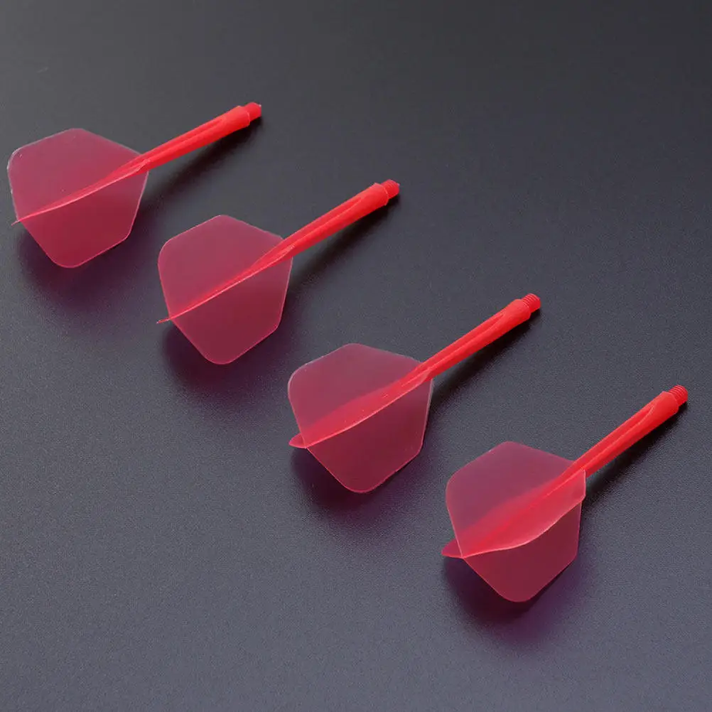 10Pcs Balanced Dart Flights and Plastic Shafts Reinforced Cone for Superior Flight Control Durability Ideal for Training