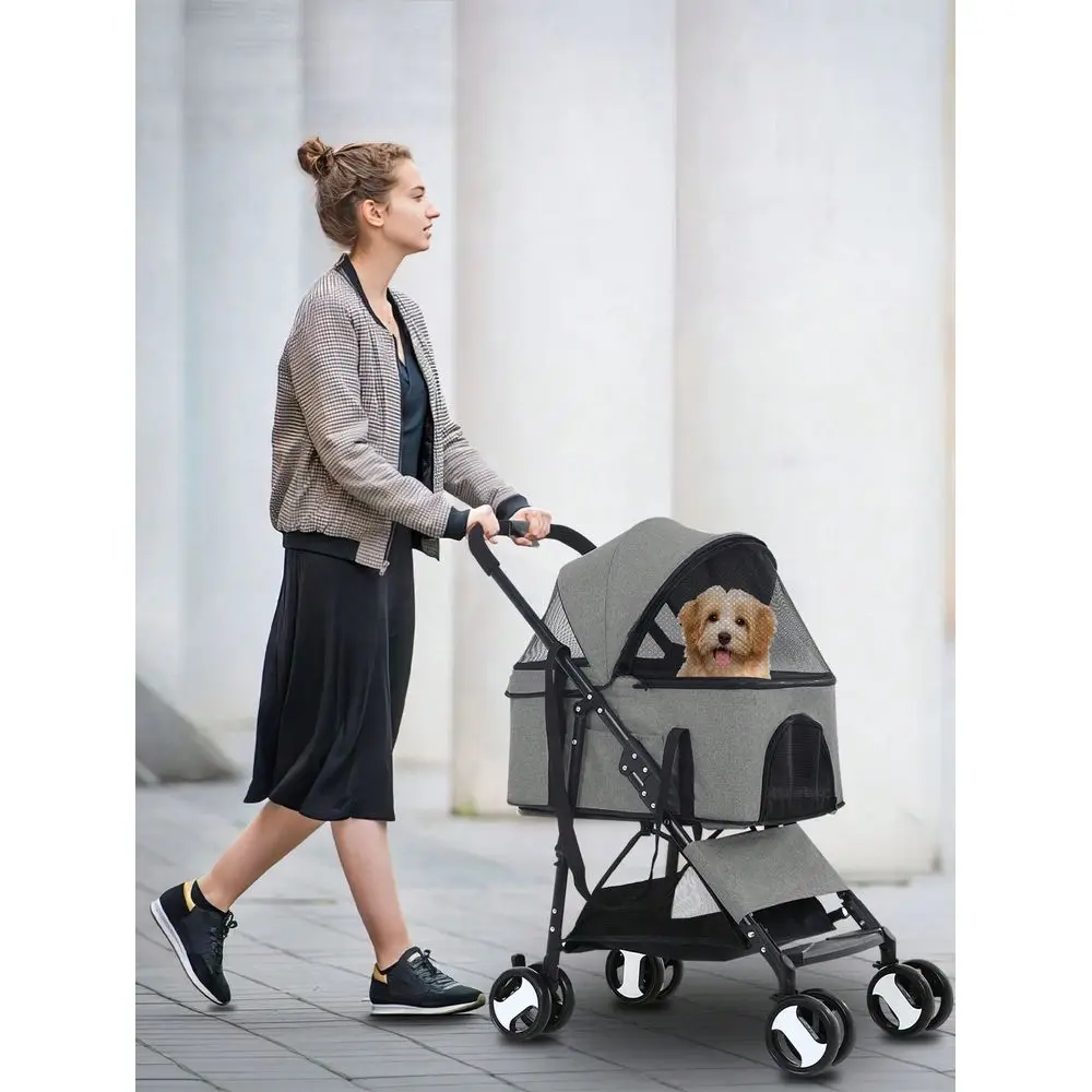 Pet Stroller For Dogs Cats,