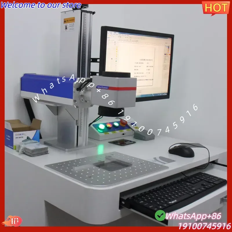 2026Hot Promotion JPT Mopa Fiber Source 50W 60W 100 Watts Split Marking Engraving Machine