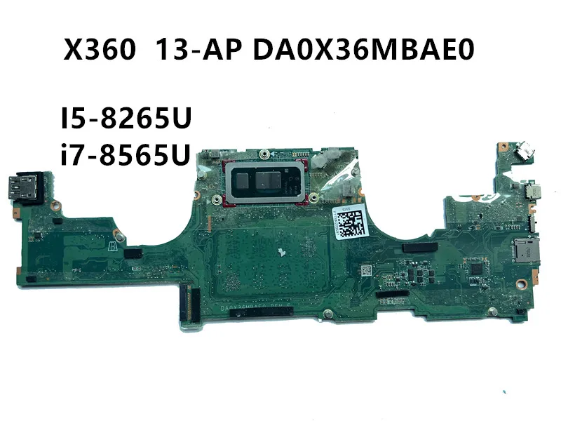 L37637-601  L37638-601 For HP SPECTRE X360 13-AP Laptop Motherboard DA0X36MBAE0 REV: E