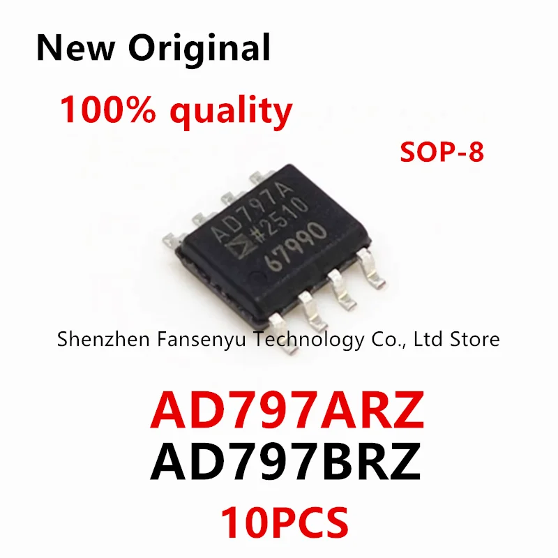 

(10piece)100% New AD797 AD797A AD797ARZ AD797B AD797B AD797BRZ sop-8 Chipset