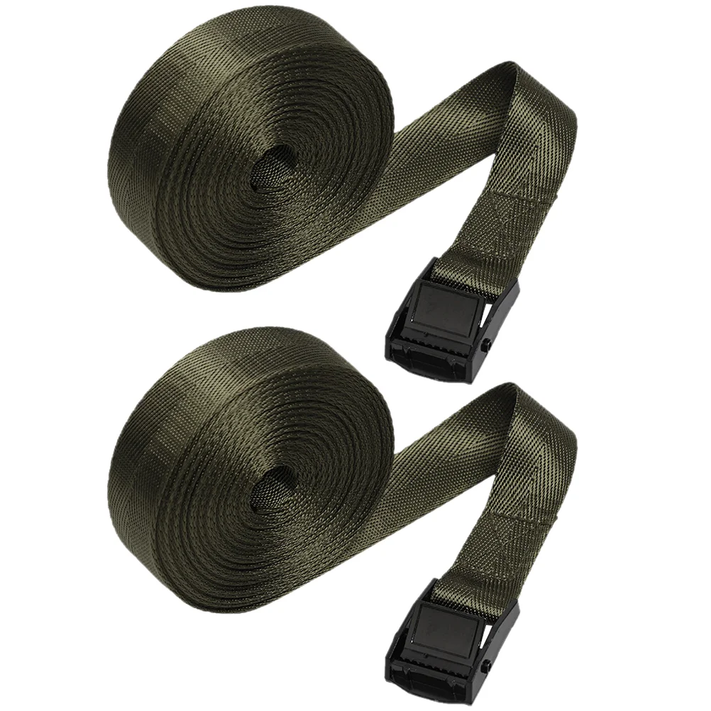 

2 Rolls Hunting Camera Strap Camping Supplies Securing Belt Outdoor Supply Zinc Alloy Belts Fixing