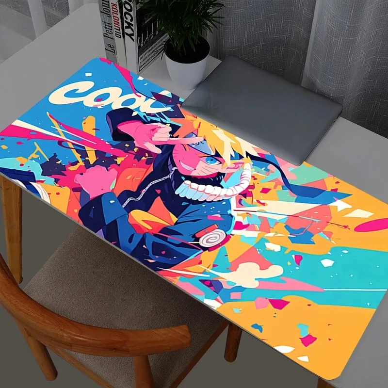 

Коврик для мыши Аниме Наруто Узумаки Игровые аксессуары Коврик для мыши Gamer PC Completo Коврики для мыши Компьютерная клавиатура Настольный коврик Varmilo Table