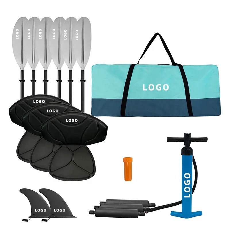 Inflatable 3 Person Fishing Paddle Kayak Manufacturer Drop Stitch Kayak