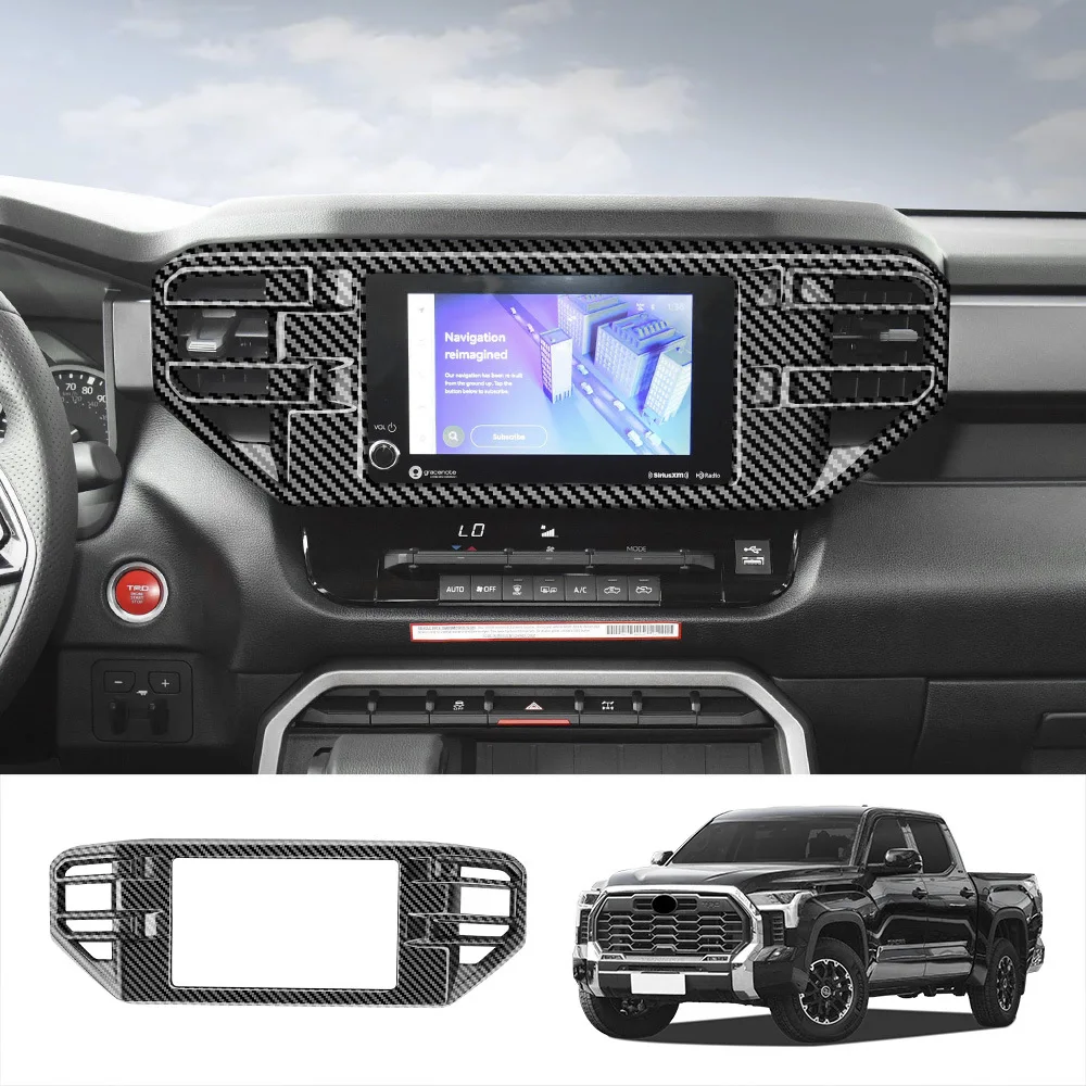 

Для Toyota Tundra Sequoia 2022 2023 автомобильный ABS GPS-навигатор приборная панель центральная консоль декоративная крышка отделка Аксессуары