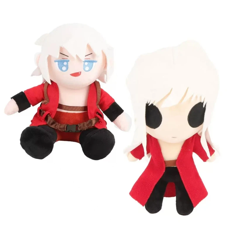 

Anime Devil May Cry Dante Plush Toys Exquisite Stuffed Dolls Cartoon Plushie Figures Decoration Christmas Birthday Gifts