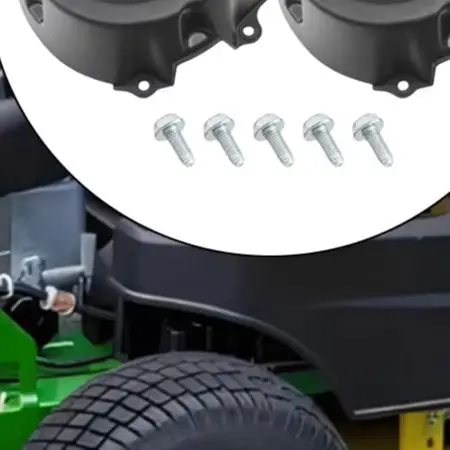 Side Forfender Set for 42in Lawnmower Deck Fits Multiple Residential Models Including D125 E120 E130 LA125 LA135 S120 X126