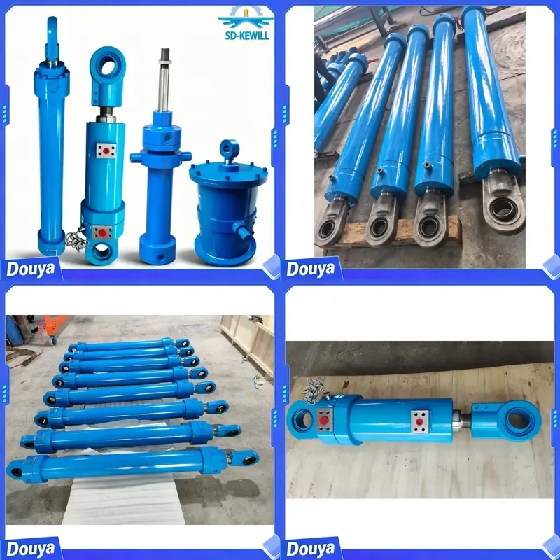 Different Size/Data Hydraulics Hydraulic Cylinder Double Acting Block for Metallurgy / Mining with Hydraulic Power