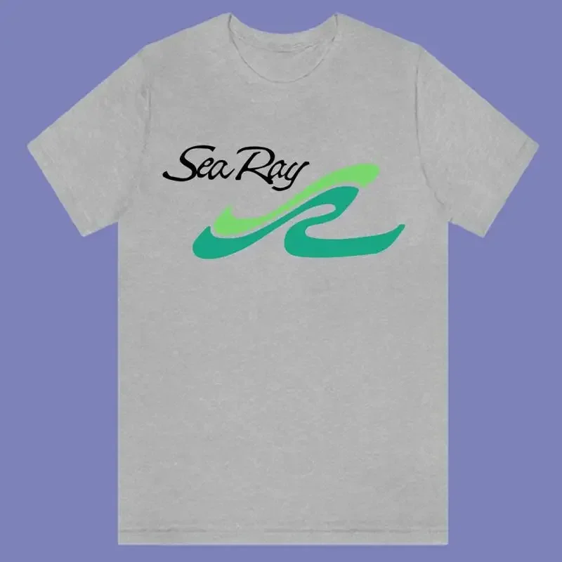 Sea Ray Boats Men's Grey T-shirt Size S-3XL