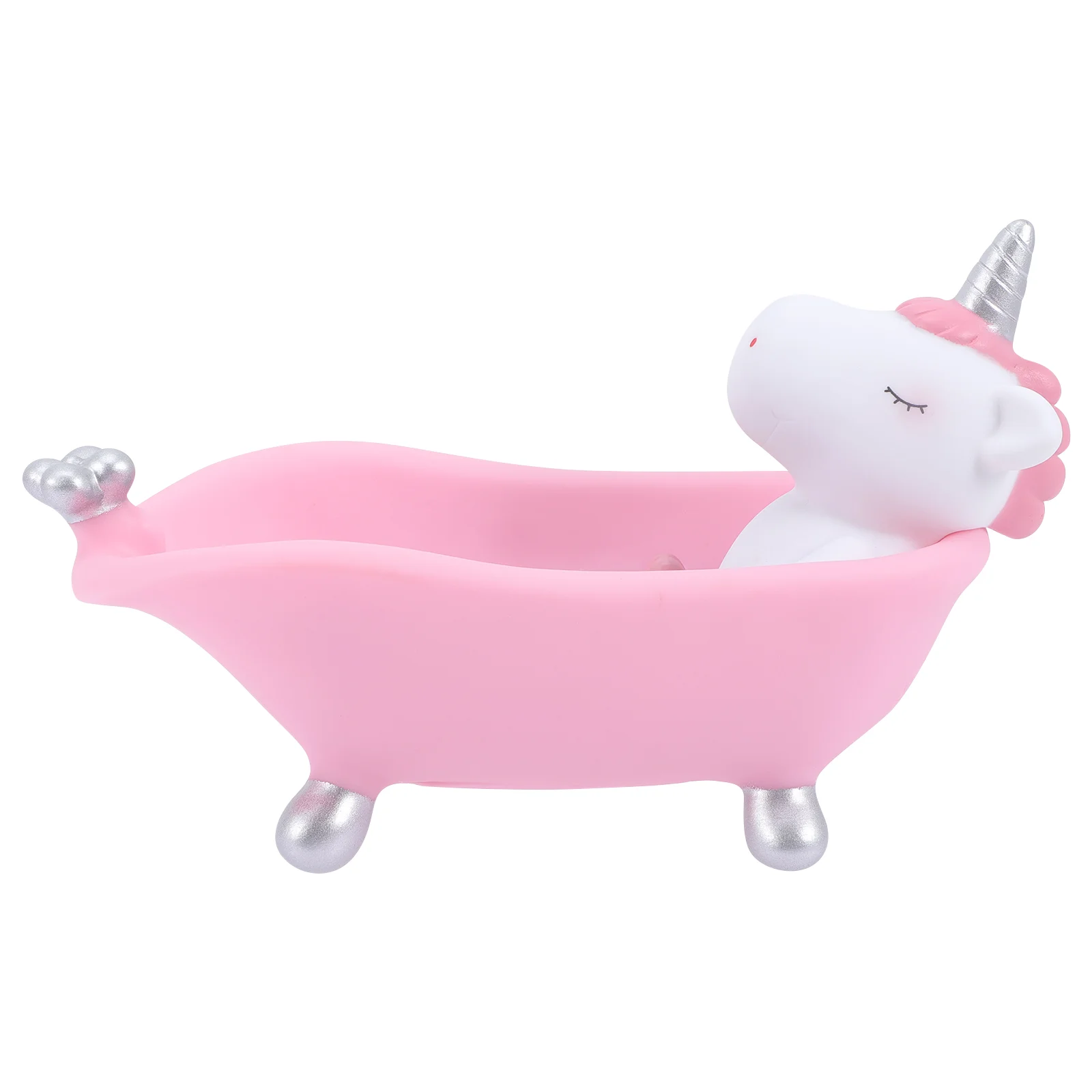 Cartoon Unicorn Soap Dish Bar Holders Travel Case Tray for Dispenser Kitchen Baby Dishes Kids