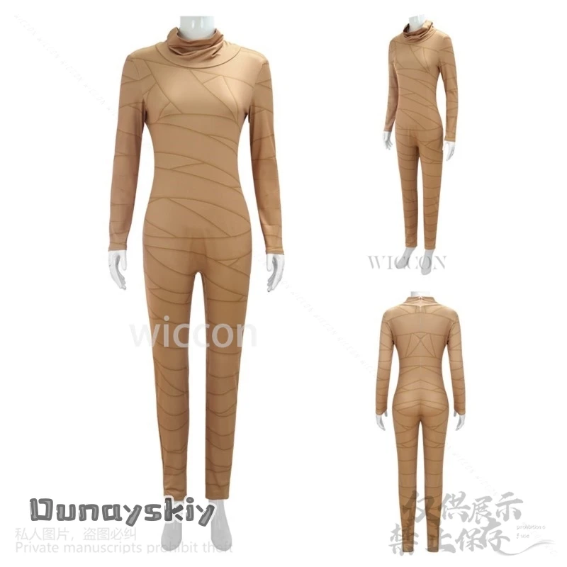 Anime The Gaslightt Districtt Cosplay Mel Costume Sexy Mummy Bandages Jumpsuit Bodysuit Jirai Kei Girls Halloween Cos Customized