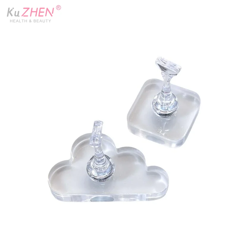 1PCS Magnetic Nail Practice base Nail Practice Base Acrylic High-Transparency Magnetic Thickened Base Nails Holder