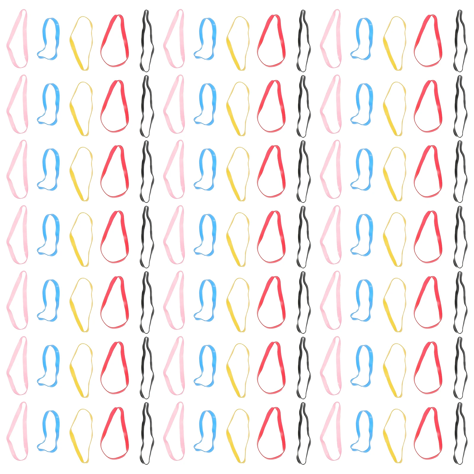

100pcs Hair s Tiny Plastic Soft Disposable Baby Girl Accessory Tiny Ponytail Accessories Braids Baby Hair Ties
