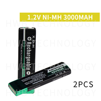 2 Pieces/lot High Quality Original For SoFirn 3000mah Chewing Gum Battery Walkman Ni-MH 1.2 V Nimh Rechargeable