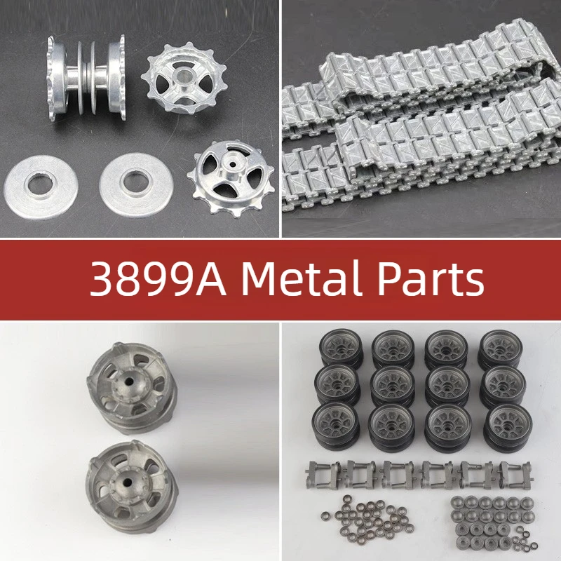 Henglong 1/16 99A-3899ARC Tank Parts Metal Road Wheels Drive Wheels Idler Wheels Tracks Toy Car Modification and Upgrade Parts