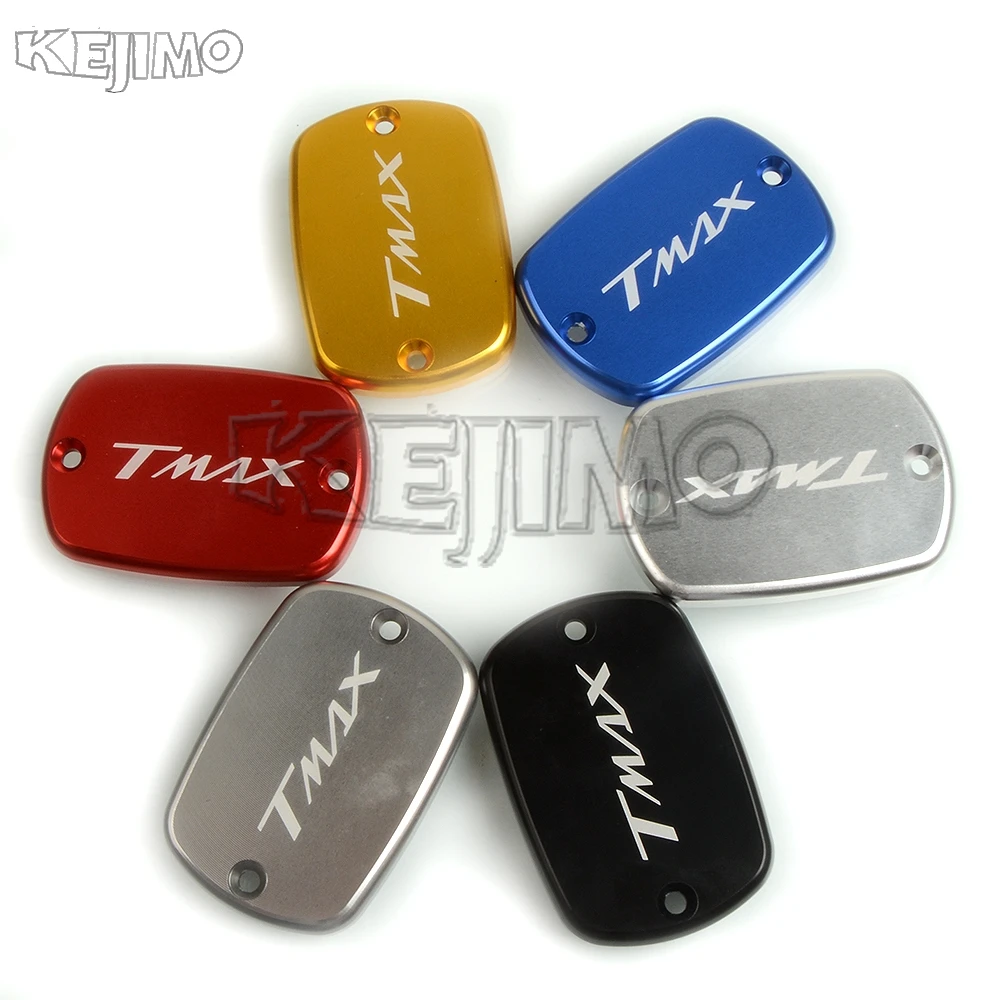 Motorcycle Accessories Brake Fluid Tank Cap Brake pump Cover For YAMAHA T-Max 500 2004-2011 TMax 530 2012 2013 2014 2015 2016