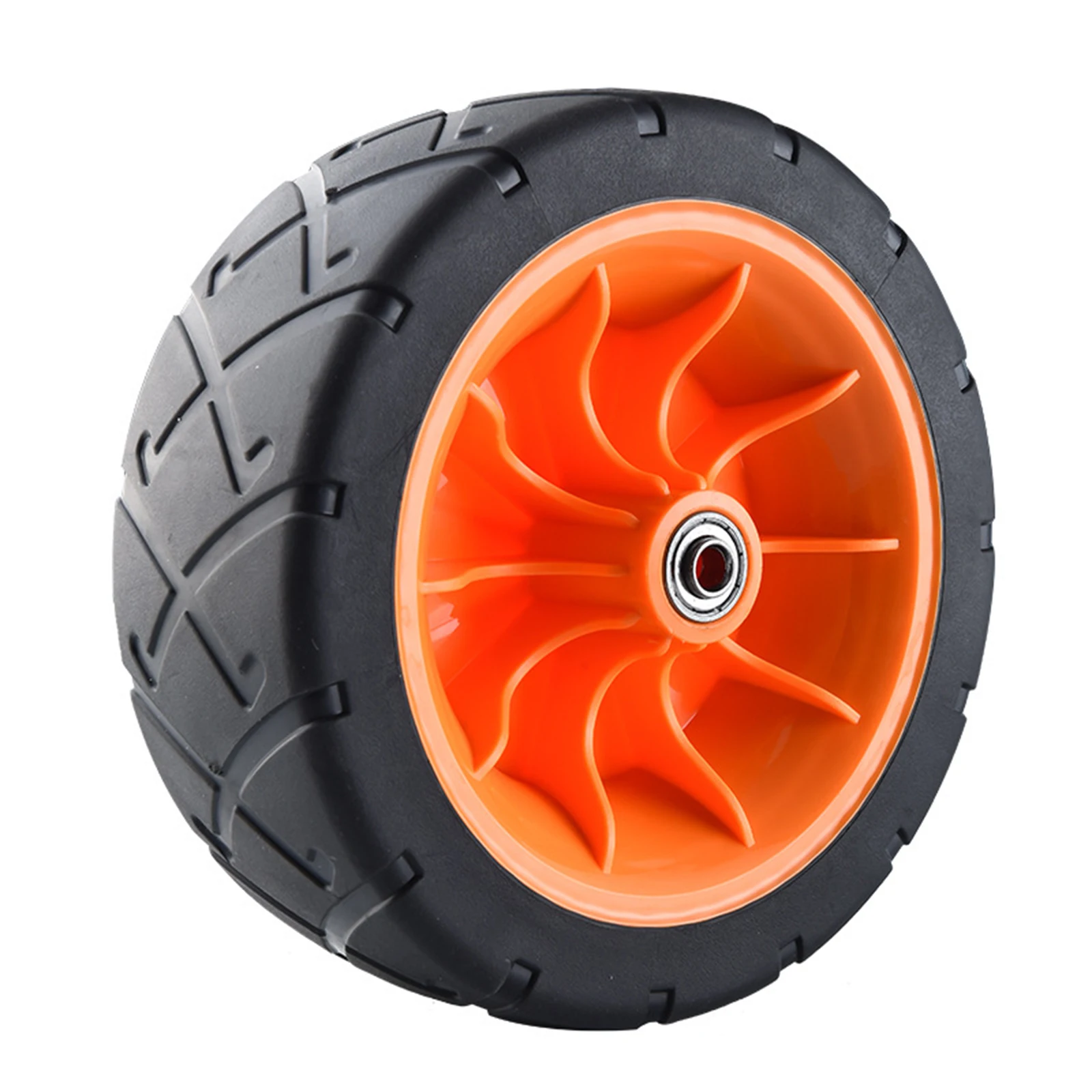 Smooth and Reliable Operation with 8 Inch Outdoor Replacement Wheel Designed for All Terrain Folding Wagon Cart