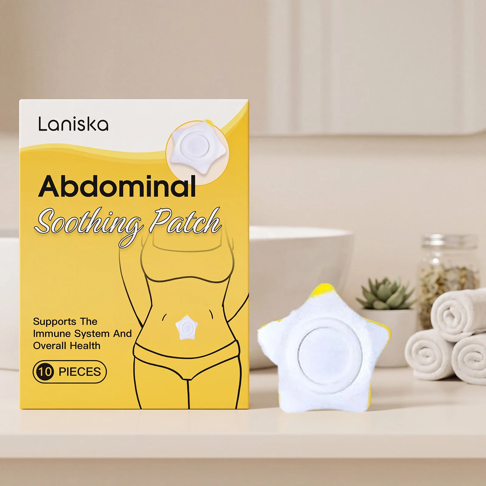 Slimming Patches Weight Management Assistance Sticker Soothing Tummy Patches Suitable For Daily Care With Gentle Texture New