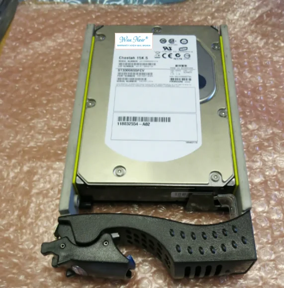 

For EMC 300GB 15K FC ST3300655FCV 118032554-A02 2GB/4GB HDD FW 551A with caddy