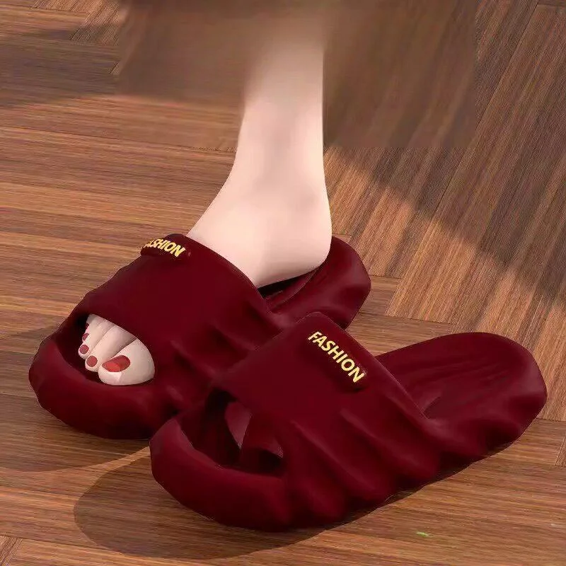 

Женские и мужские тапочки с мягкой подошвой, нескользящие, устойчивые к запаху, для дома, с толстой подошвой, унисекс, лето 2026