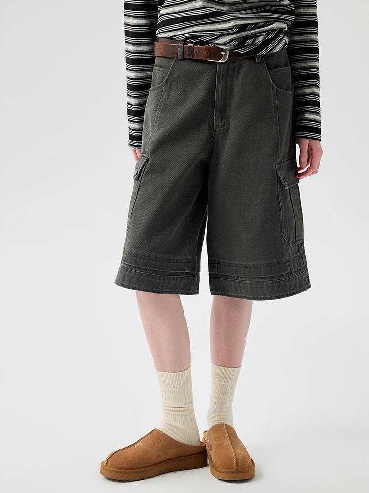 

Женские летние джинсы Damas Waed Vintage Workwear: ультратонкие, свободного кроя, прямые, длиной до середины икры