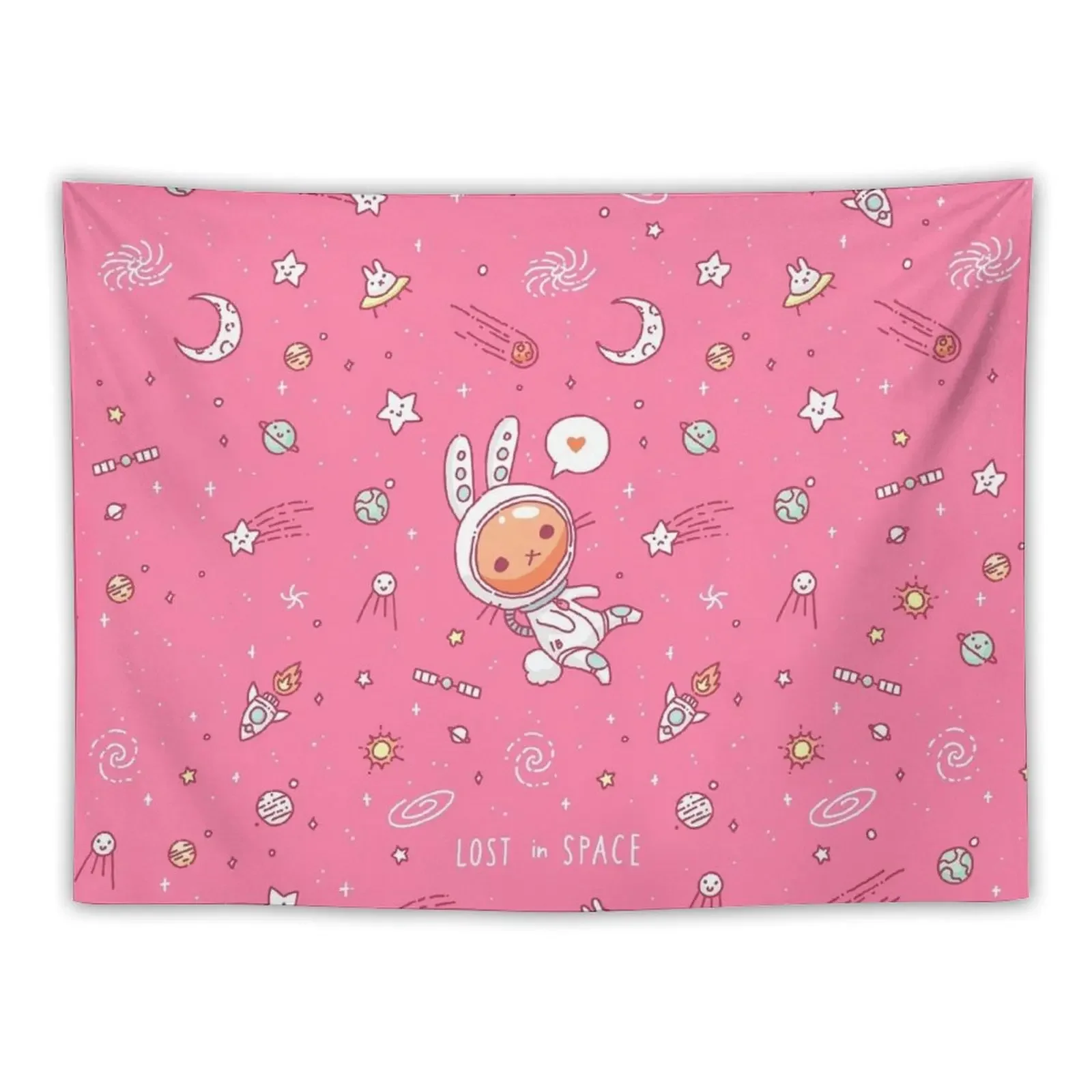 

Cute bunny in Space Tapestry Room Decorations Decoration For Rooms Cute Room Things Tapestry