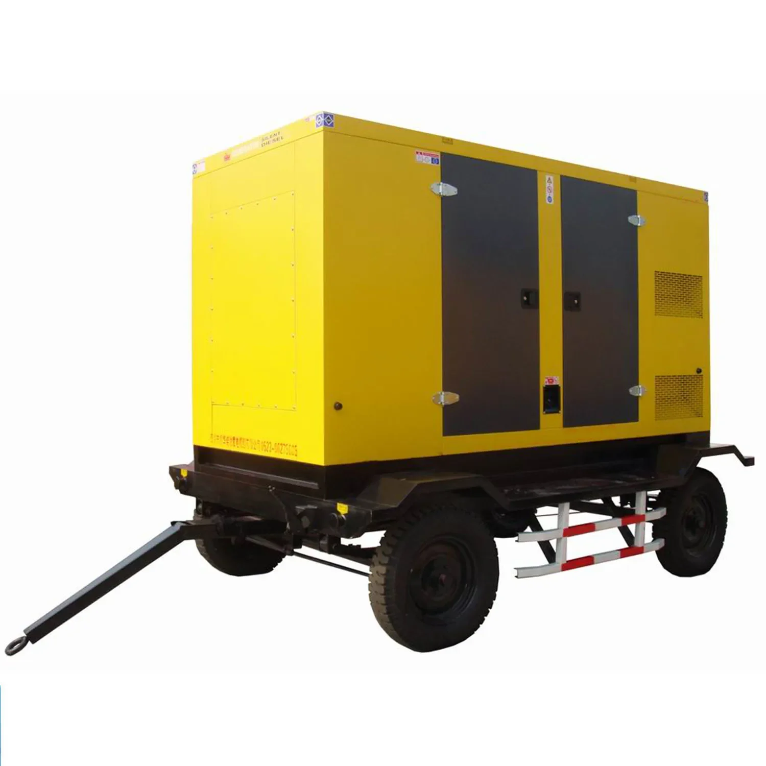 Hot sale brand new 200kw 250kva Cummins power silent type trailer diesel generator