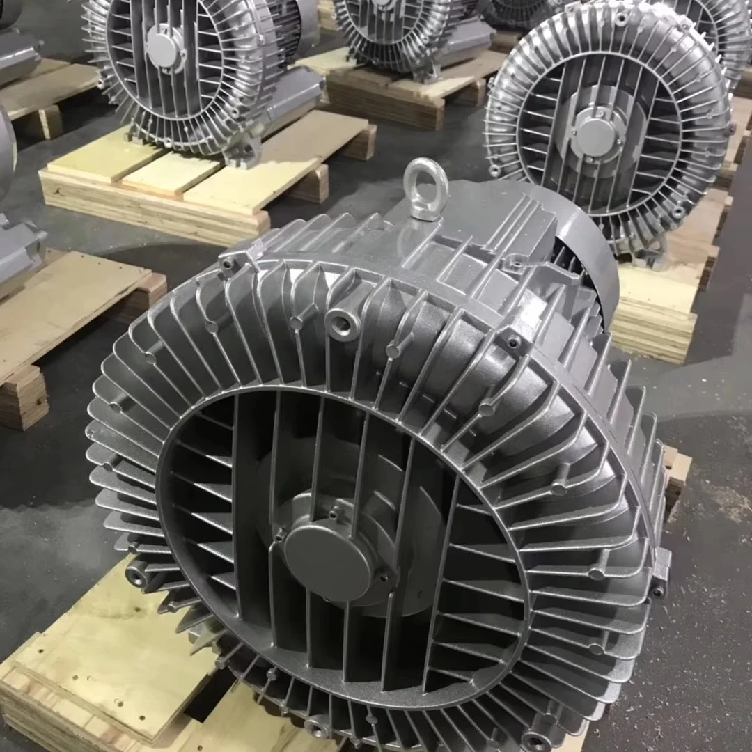 Big Power Three Phase Single Stage Blower for Industrial Plastic Applications