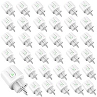 EWelink WiFi Smart Socket 20A EU Smart Plug With Power Monitoring Timing Voice Control For Alexa Google Home Yandex Alice