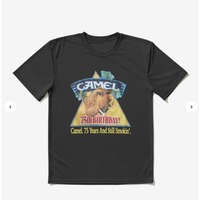 Tiger Print T-Shirt for Men Camel Cigarettes Graphic Streetwear Leisure Retro Car Graphict-shirts Clothing Daily Casual T-shirt