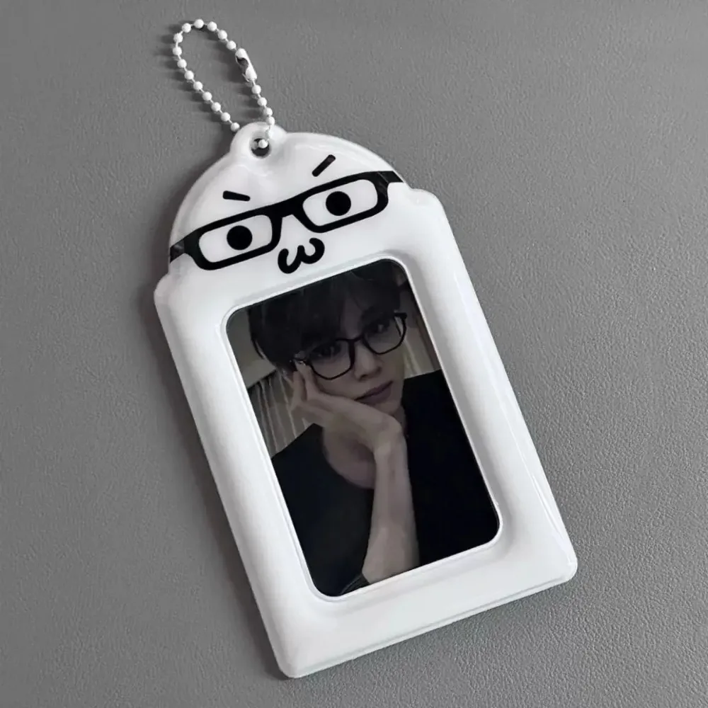 New Cute Photo Card Holder Kpop Star Sleeve Pc Holder 3-3.5in Album Idol Photo Card Small Card Storage