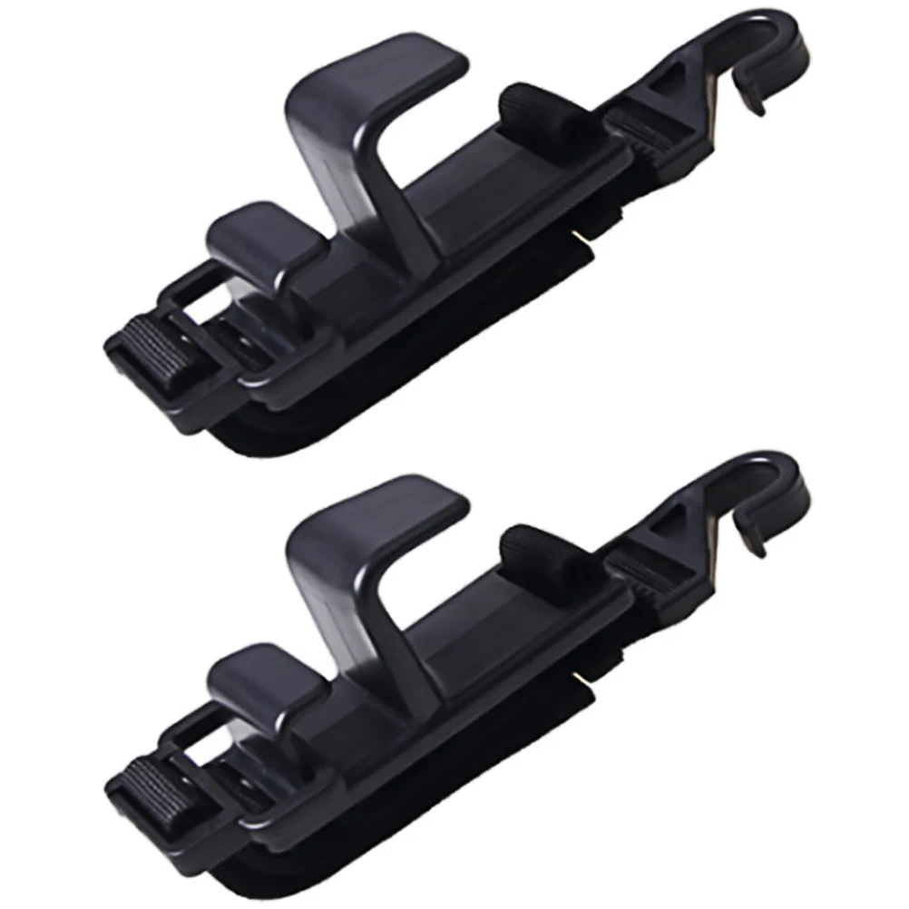 

2Pcs Back Seat Storage Hangers Headrest Hooks ABS Plastic Save Space Keep Car Storage Hooks Clean Car Accessories