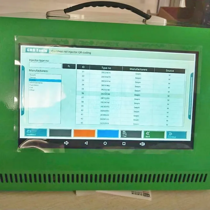 AM-QR2000 Common Rail Injector QR Code Tester System Common Rail Injector Simulator Tester