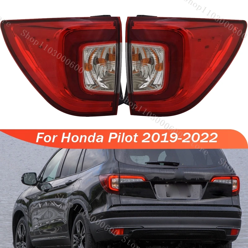 For Honda Pilot 2019-2022 Car Rear Tail Light Driving Reversing Lamp Stop Parking Brake Lamp Taillight 33550TG7A11 33500TG7A11