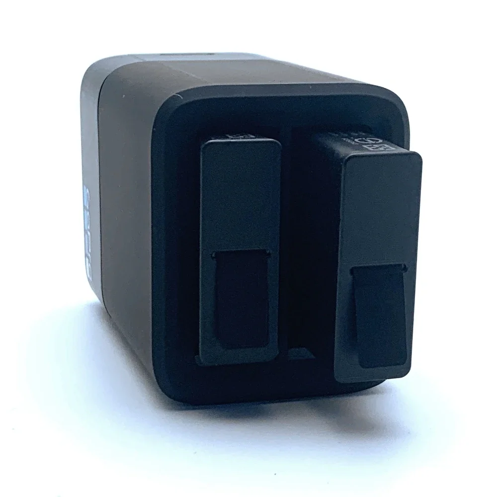 Bateria dupla original e conjunto de carregador de carregamento duplo para gopro hero 5 hero 6 hero 7 edição preta substituição de câmera de ação
