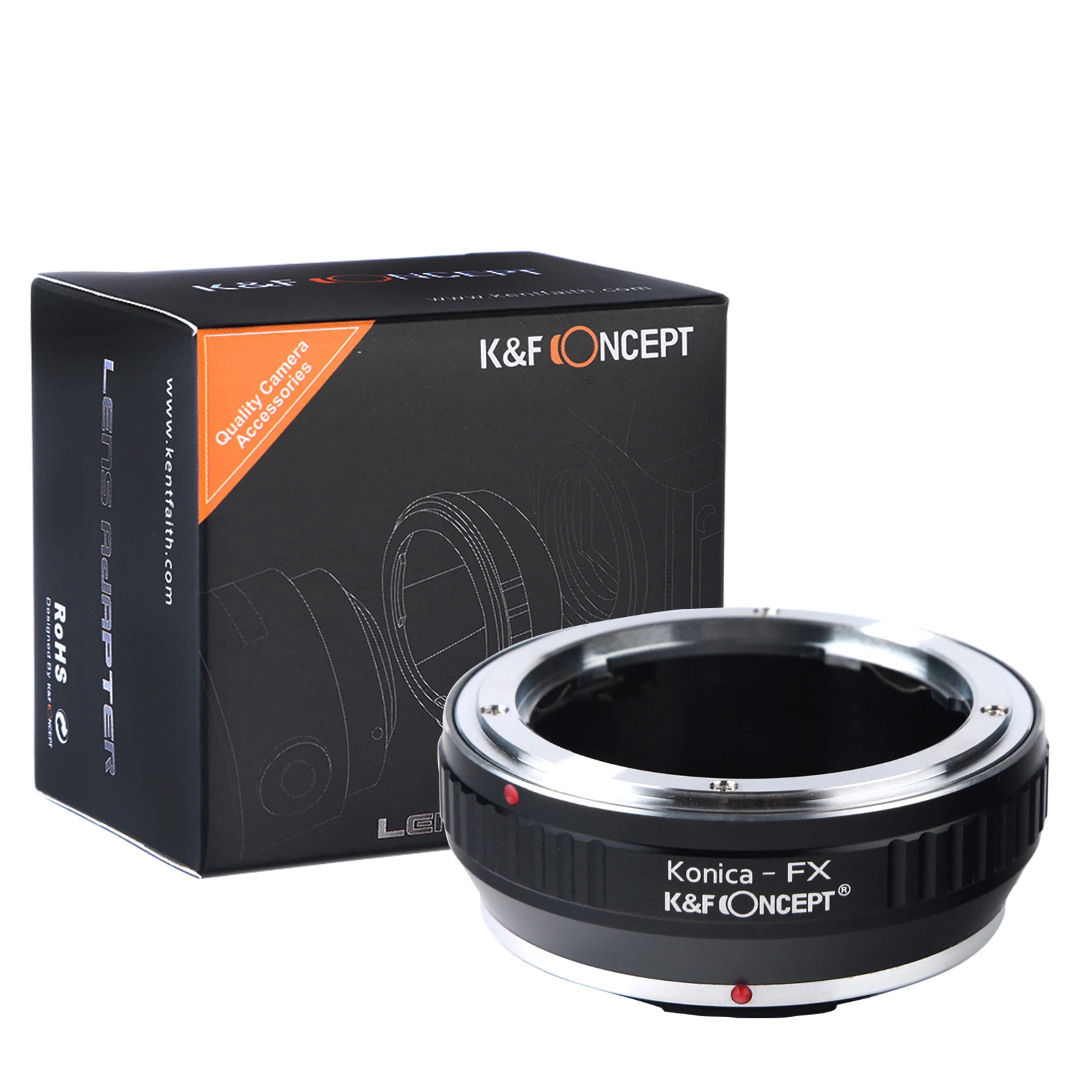 

K&F Concept Lens Adapter Konica AR to Fuji X for Fujifilm X-Pro3 X-Pro2 X-T5 X-T4 X-T2 X-E4 XT100 XH2S XS10 XS20 X100V X-T30II