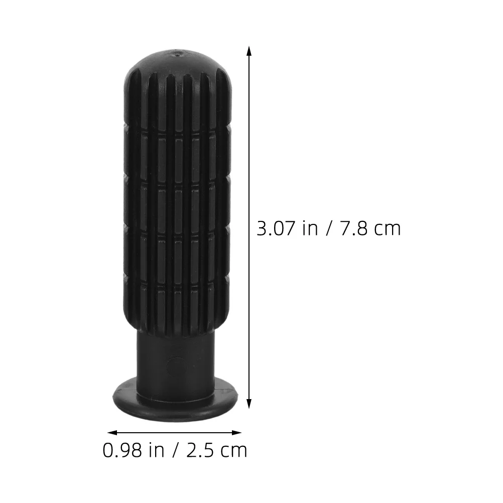 2개입 풋볼 테이블 핸들 플라스틱 교체용 그립 테이블 풋볼 기계용 내구성 논스키드 컨트롤 핸들 부품