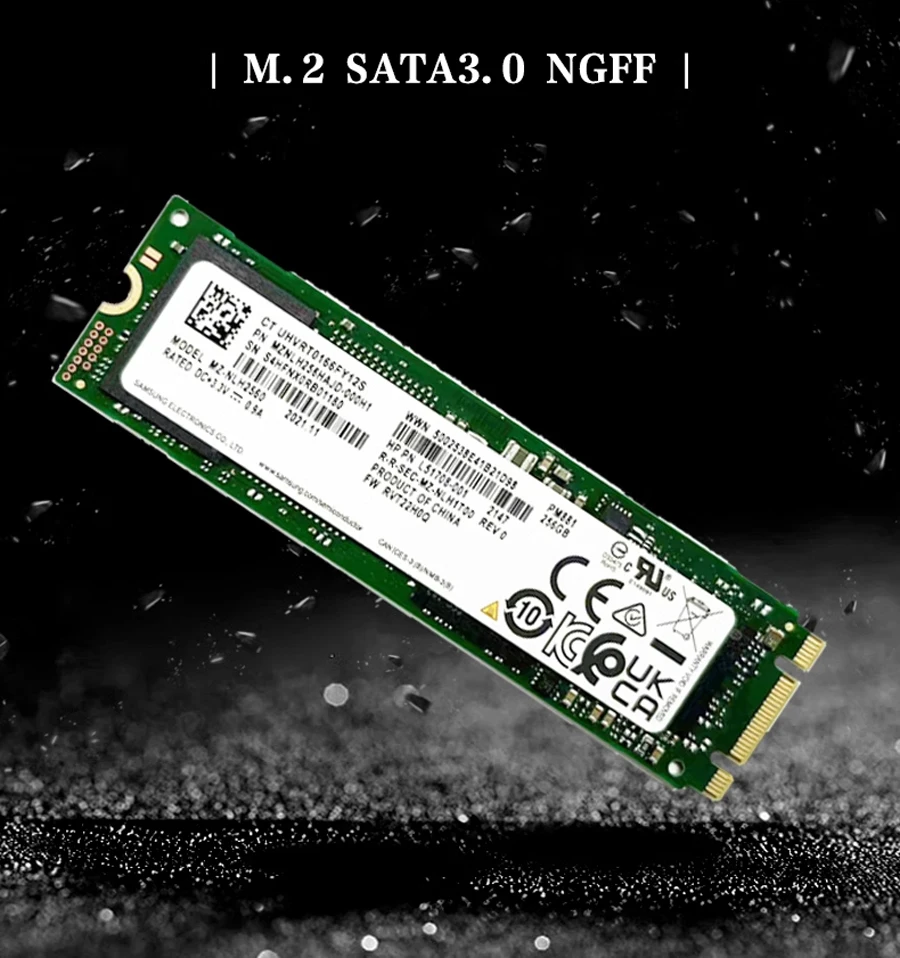 SAMSUNG PM881 128GB M.2 2280 SATAIII SSD Solid State Hard Drive
