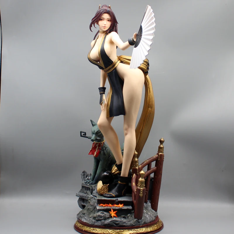 Mai Shiranui PVC Figura para Decoração do Quarto, Estátua Estatueta, Coleção Modelo Boneca, THEXINGODDIGHTERS Figuras, Presentes Sexy Brinquedos